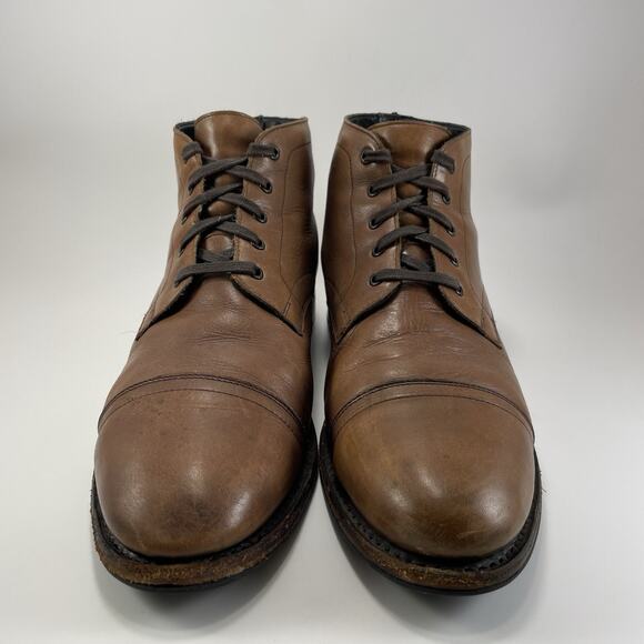 Thursday Boot Cadet Walnut Leather Lace Up Ankle Boots Mens Size 12.5 Brown main image 8